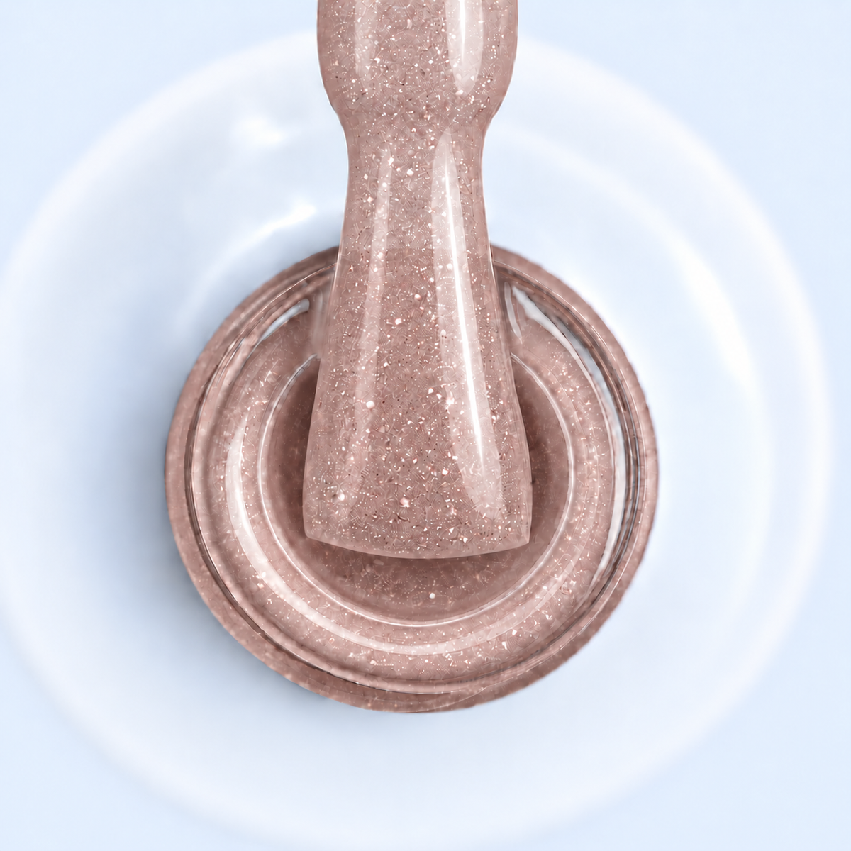Liquid Polygel Sparkling Mocha Nude Black Milk 15 ml - Smirnova