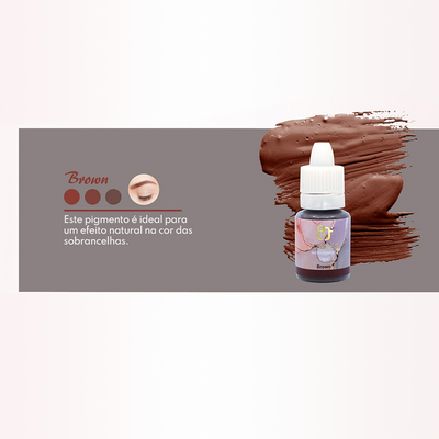 Luanes Micro Pigmento para Sobrancelhas - Brown