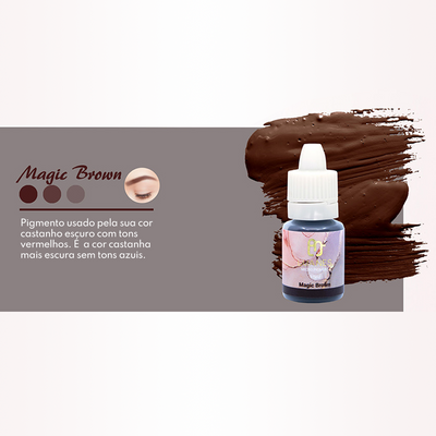 Luanes Micro Pigmento para Sobrancelhas - Magic Brown