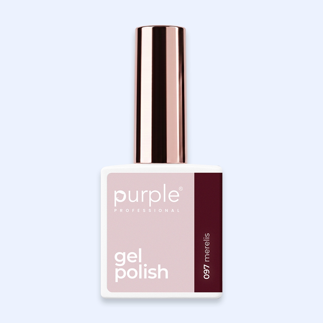Verniz Gel Purple - Merelis P.097