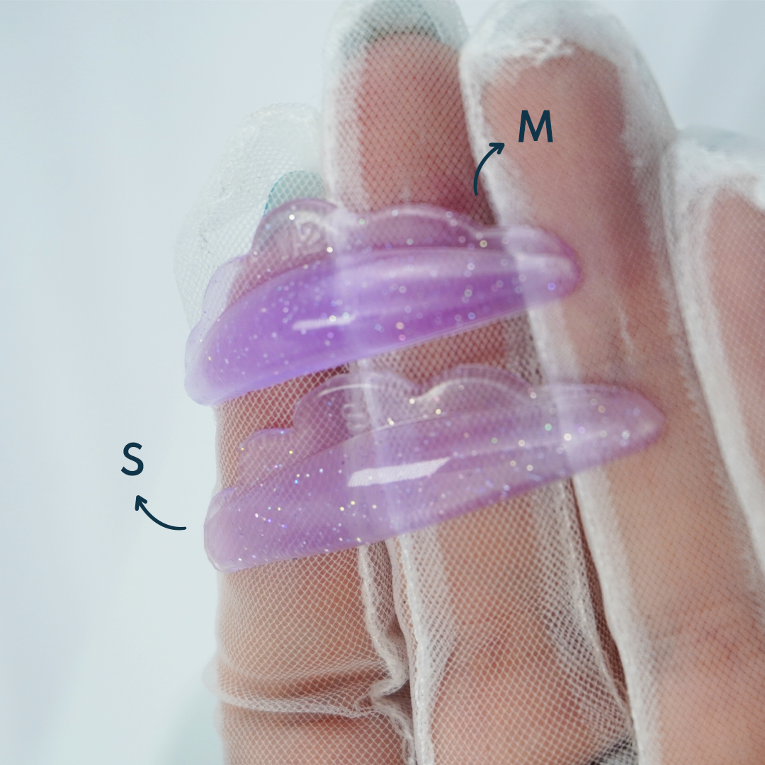 Moldes para Lifting de Pestanas Mix Curl - Cloud Glitter