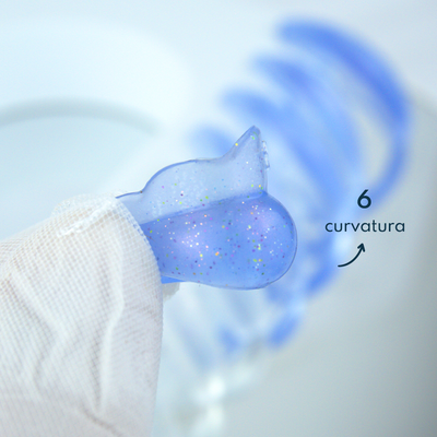 Moldes para Lifting de Pestanas Mix Curl - Classic Cloud Glitter