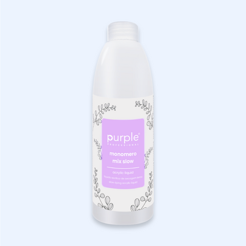 Monómero Mix Slow Queen Acrylic Liquid - Purple