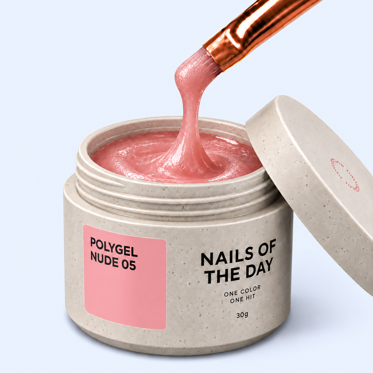 Polygel Nude 05 - NailsOfTheDay