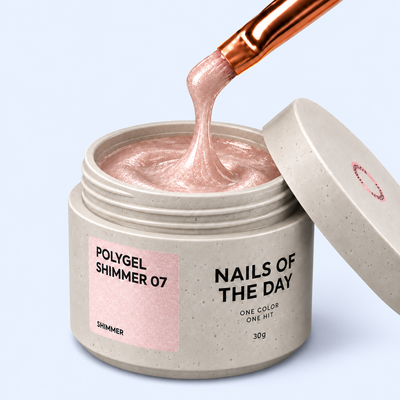 Polygel Shimmer 07 - NailsOfTheDay