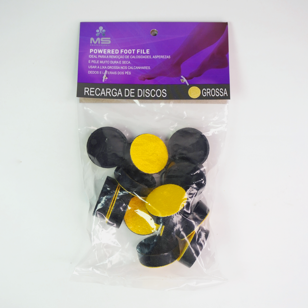 Recarga de Discos Grossos para Lixa Elétrica