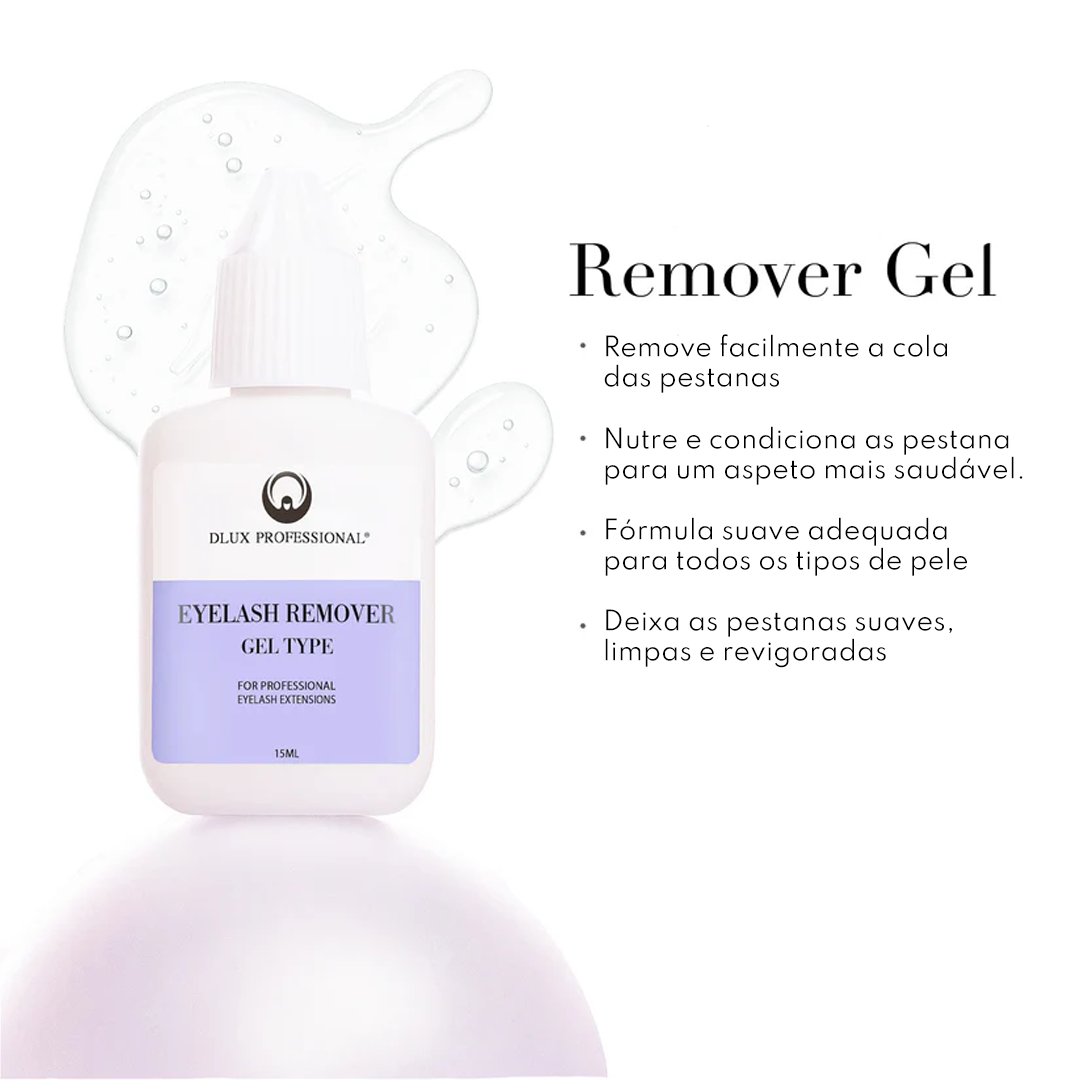 Removedor de pestanas em Gel Dlux - Classic