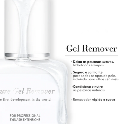 Removedor de pestanas em Gel Dlux - Pure Gel