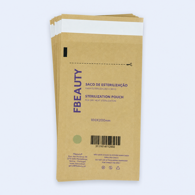Sacos de Papel para Calor Seco FBeauty 100x200 sem símbolo CE