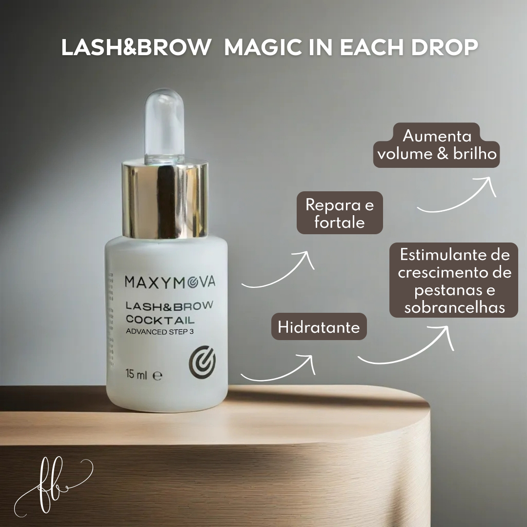 Lash & Brow Cocktail 15ml - Maxymova