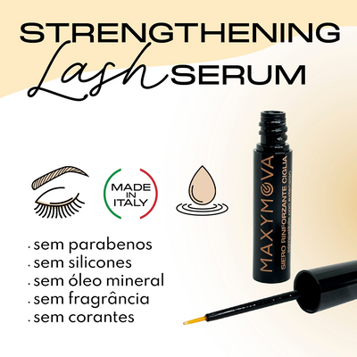 Sérum Fortalecedor de Pestanas e Sobrancelhas - Maxymova