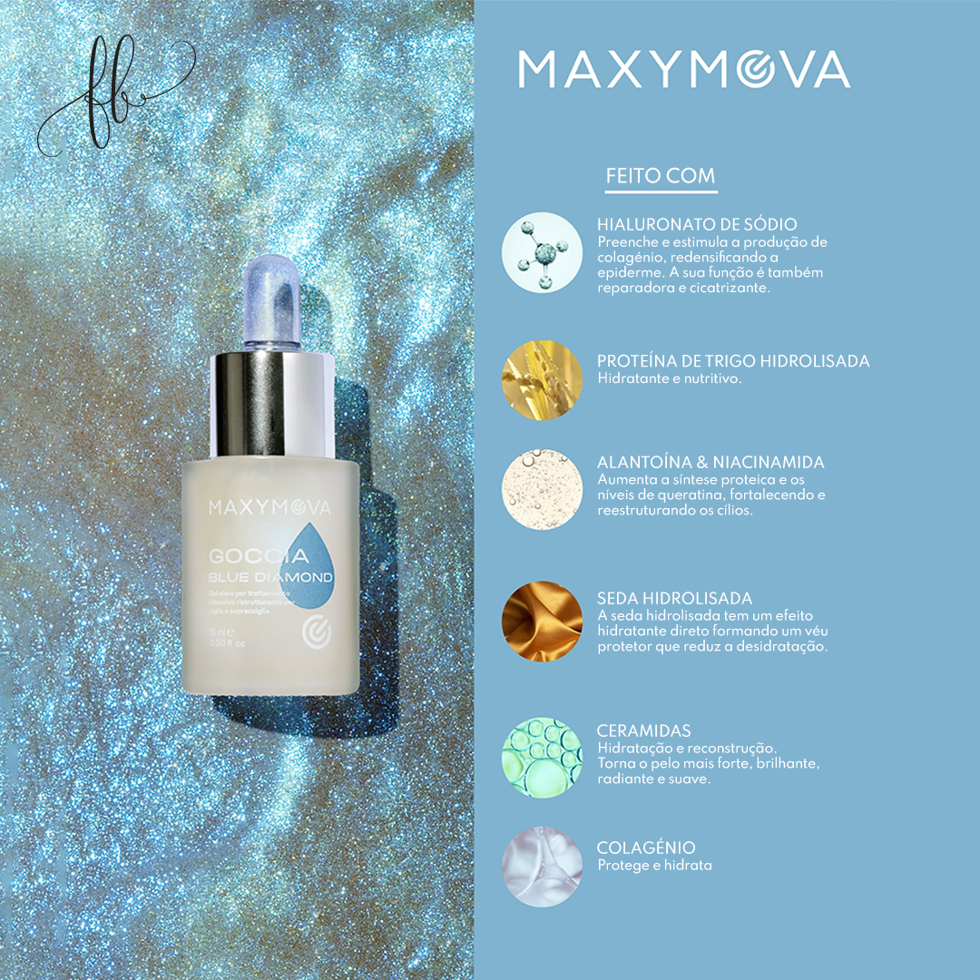 Sérum Goccia Blue Diamond 15ml - Maxymova