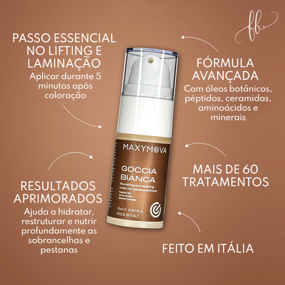 Sérum Cremoso Goccia Bianca 15ml - Maxymova