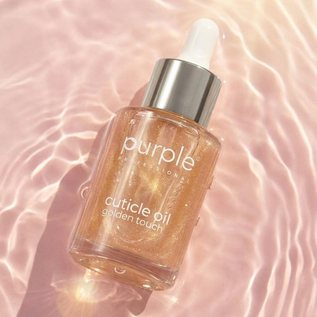 Spa Nail Oil Golden Touch Purple