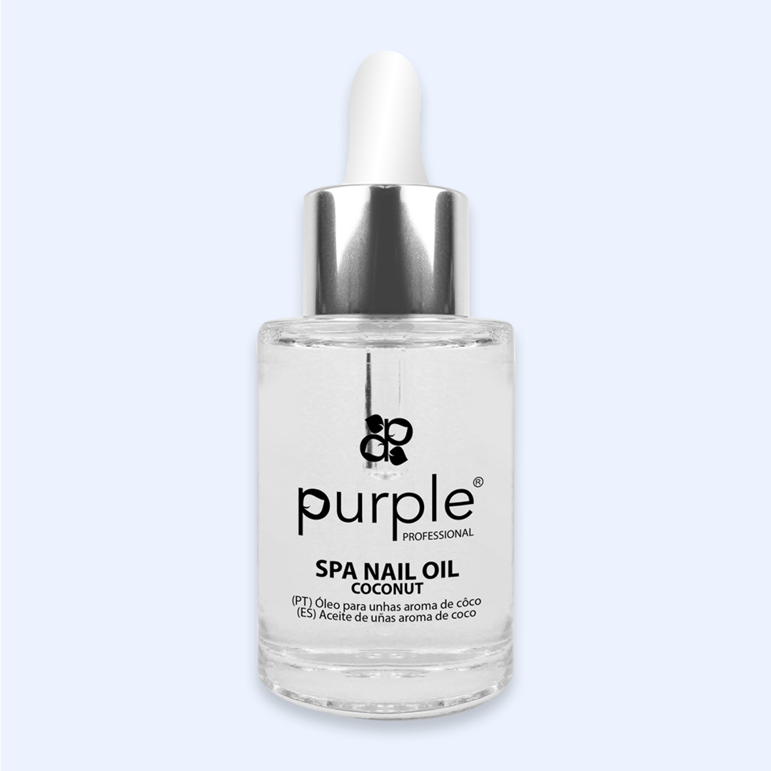 Spa Nail Oil Coconut Purple