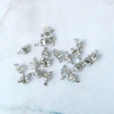 Charms - Square Pearl