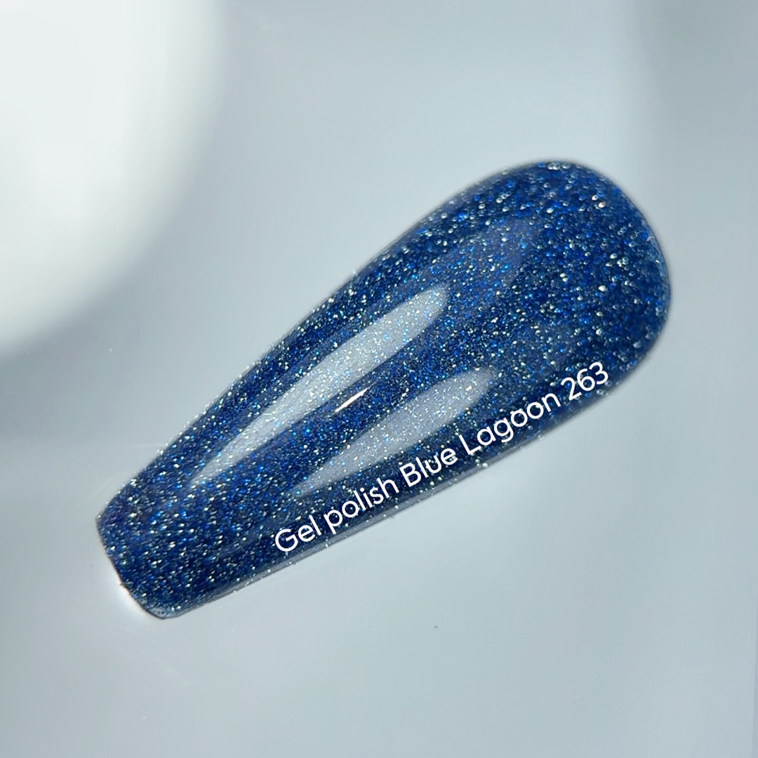 Verniz Gel Blue Lagoon nº263 - NailsOfTheDay