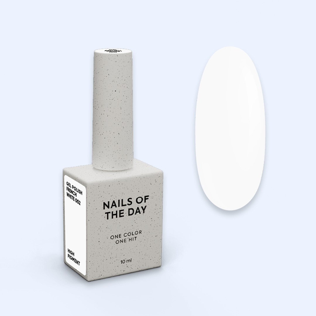 Verniz Gel French White nº002 - NailsOfTheDay