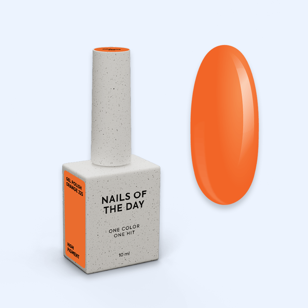 Verniz Gel Orange nº225 - NailsOfTheDay