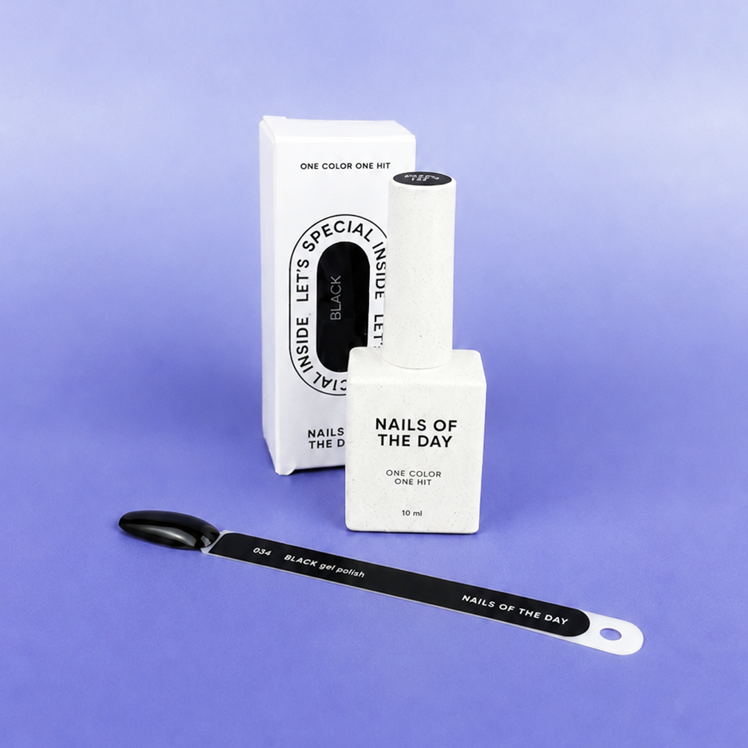 Verniz Gel Black nº33 - NailsOfTheDay