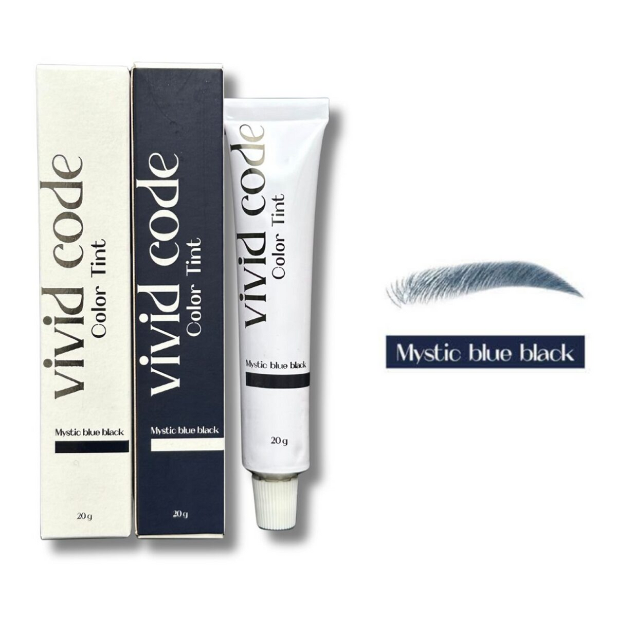 Tinta Vivid Code Mystic Blue Black