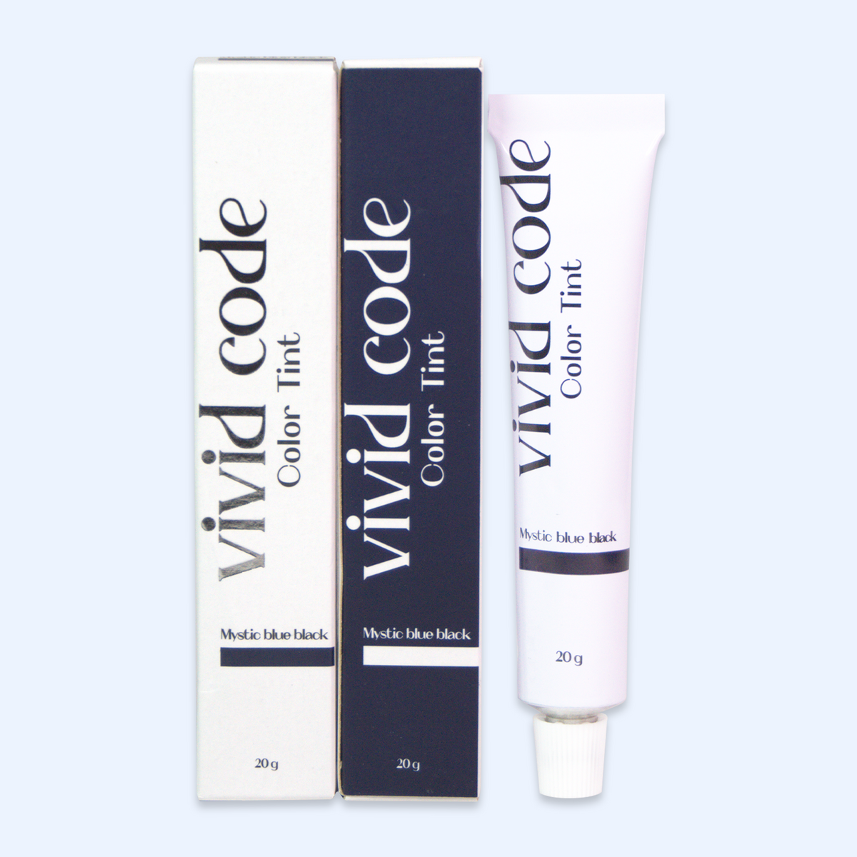 Tinta Vivid Code Mystic Blue Black