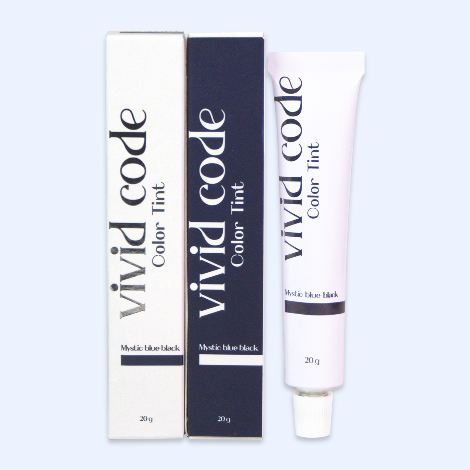 Tinta Vivid Code Mystic Blue Black