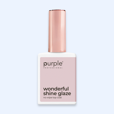 Wonderful Shine Glaze Top Coat No Wipe - Purple