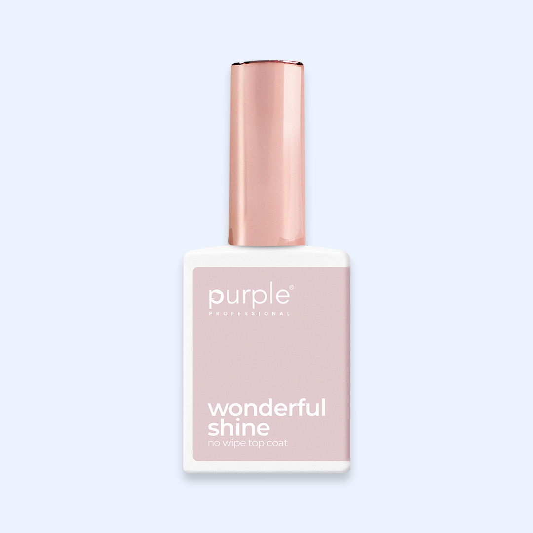 Wonderful Shine - Top Coat No Wipe Purple