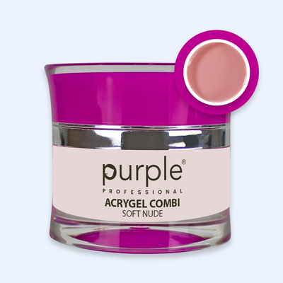 Acrygel Combi Soft Nude - Purple