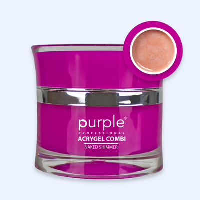 Acrygel Combi Naked Shimmer - Purple
