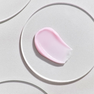 Textura do Acrylate Gel Rubellite American Creator em rosa bebe palido