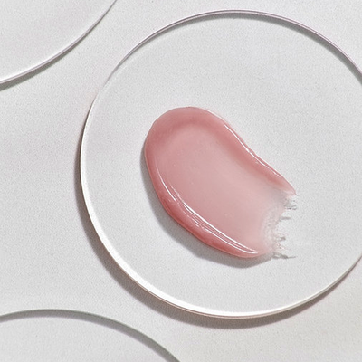 Textura do Acrylate Gel Tourmaline American Creator em rosa amendoa acastanhado
