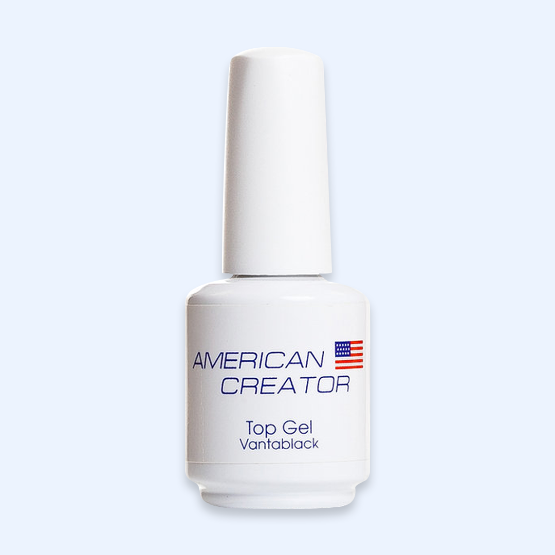 Top Gel Vantablack incluído no Kit Absolute Black American Creator