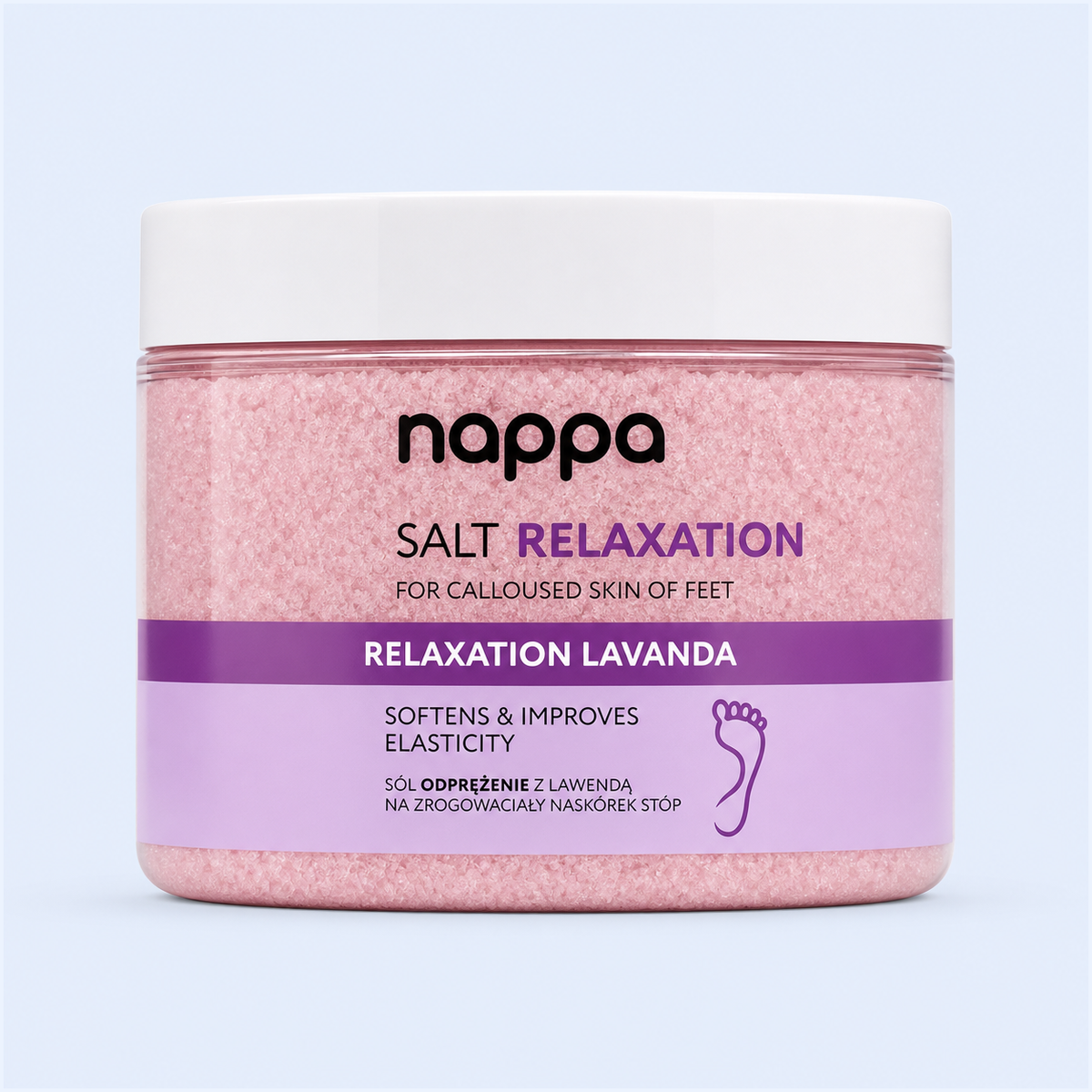 Banho de Sal para Pes Relaxation Lavanda Nappa 400g