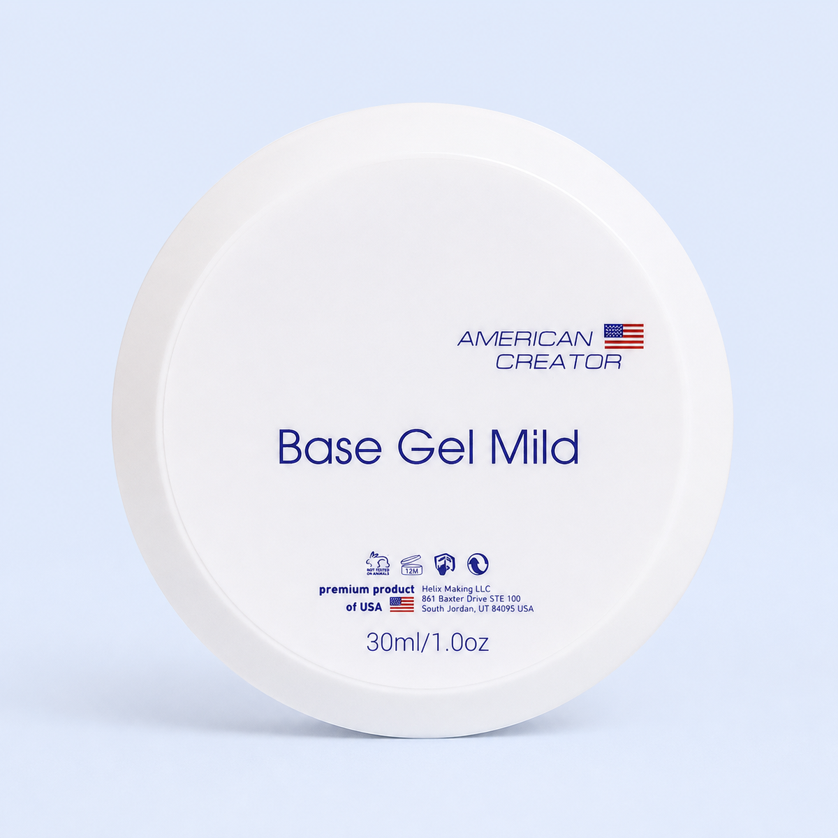 Base Gel Mild American Creator 30ml em boiao