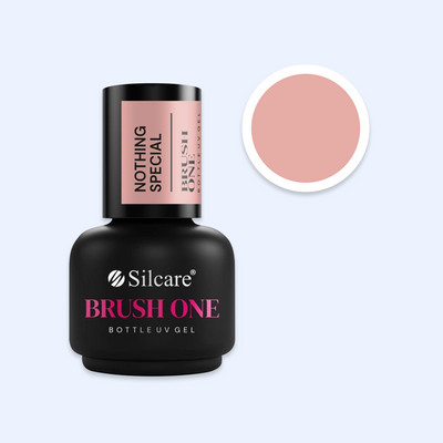 Brush One Bottle Gel Silcare - Nothing Special