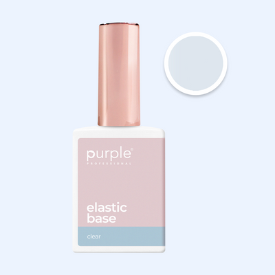 Elastic Base Purple - Clear