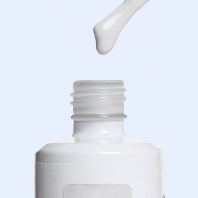 Pincel e textura do Color Gel Angel American Creator branco suave