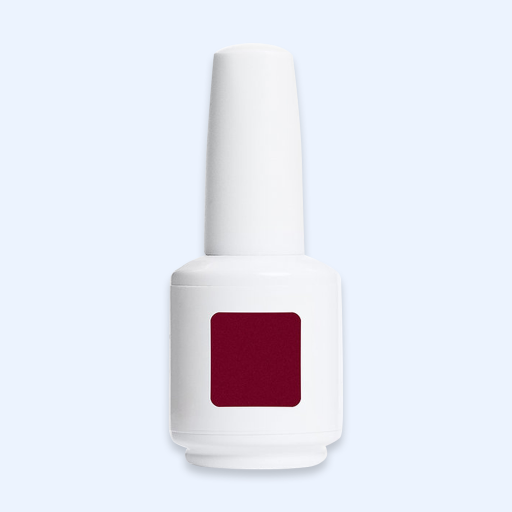 Color Gel Burgundy American Creator 15ml com amostra vinho profundo