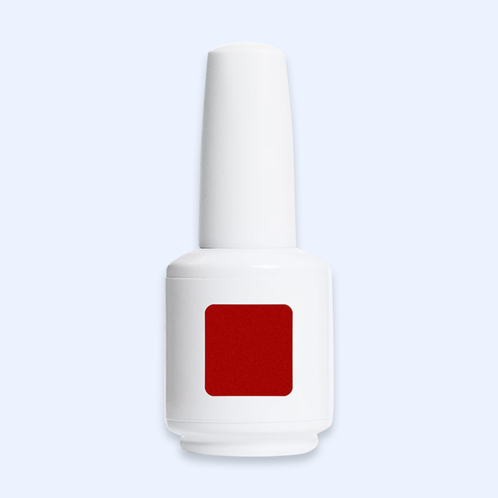 Color Gel Cardinal American Creator 15ml com amostra vermelho vivo