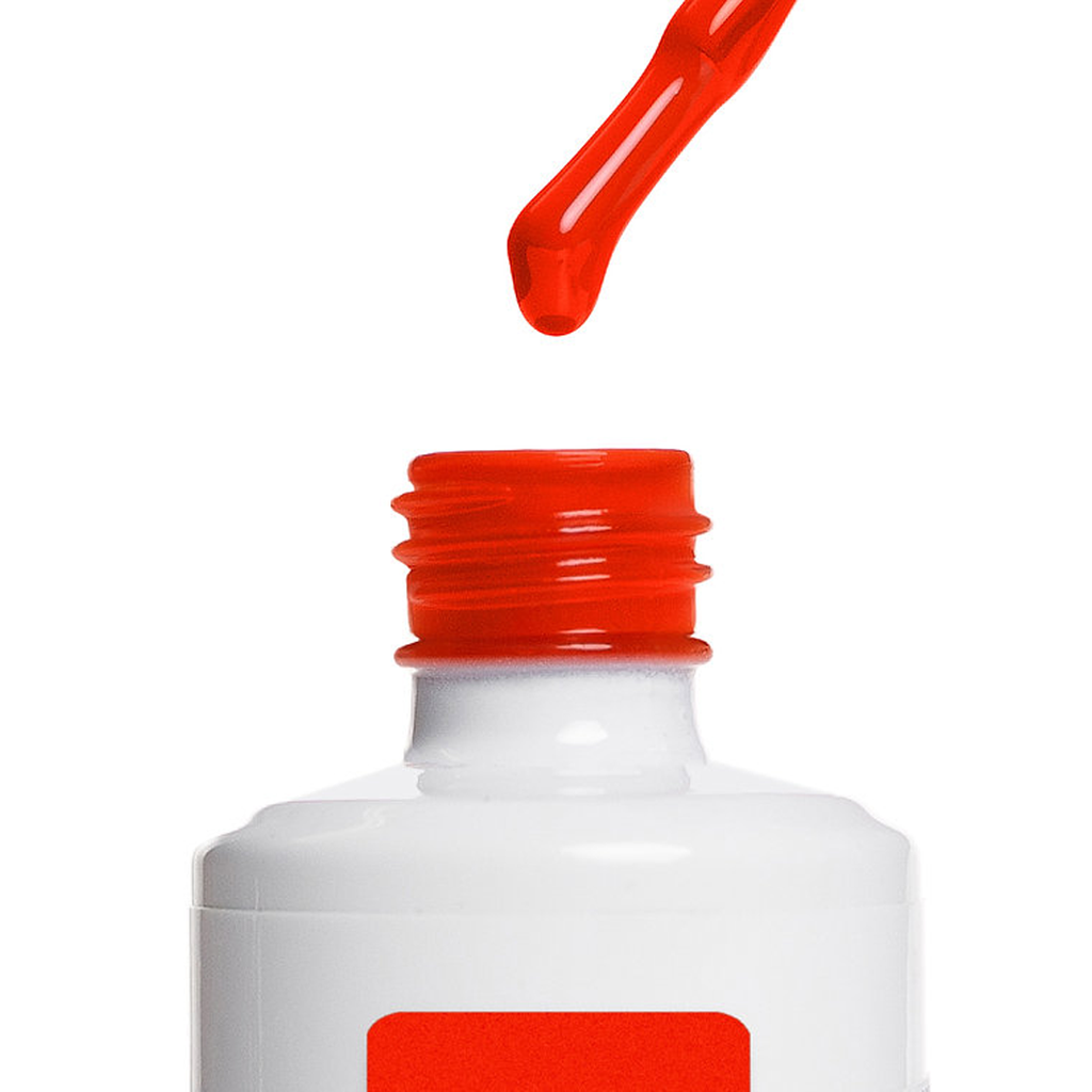 Aplicador real do Color Gel Charlotte American Creator vermelho alaranjado