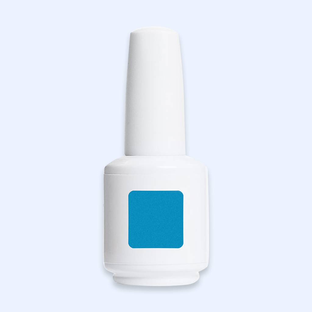 Color Gel Chefchaouen American Creator 15ml com amostra azul turquesa