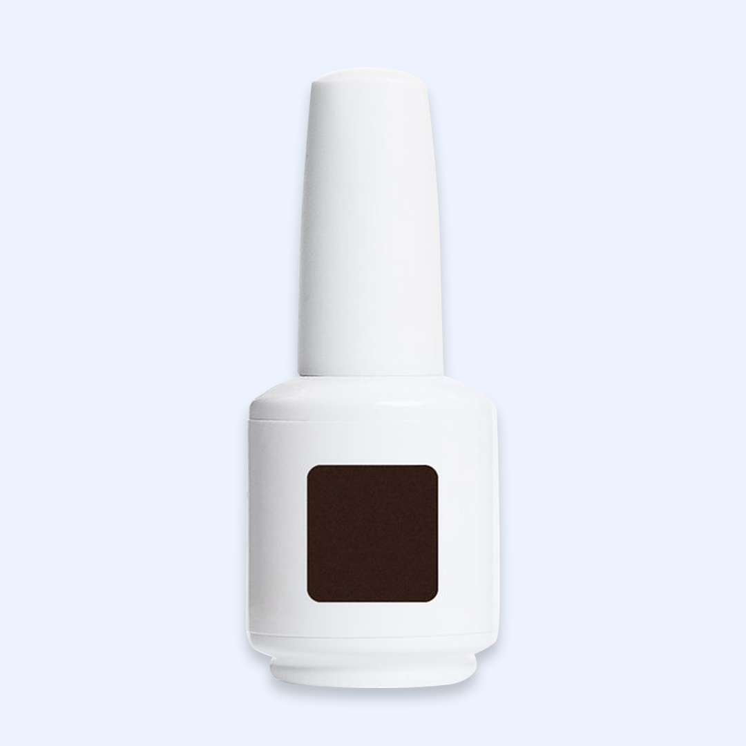 Color Gel Fateful American Creator 15ml com amostra borgonha castanho escuro
