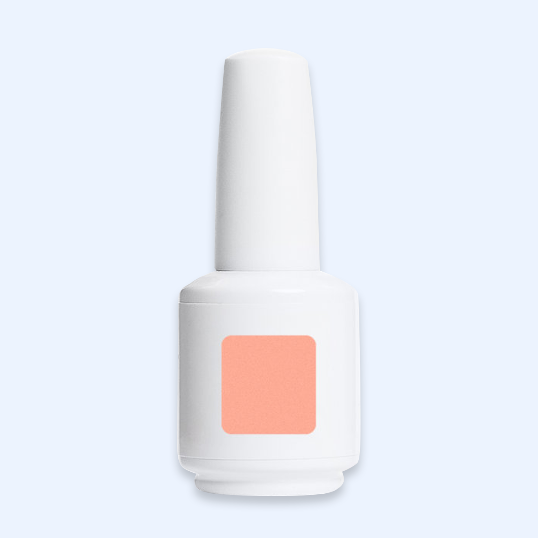 Color Gel Fiorentia American Creator 15ml com amostra rosa coral claro