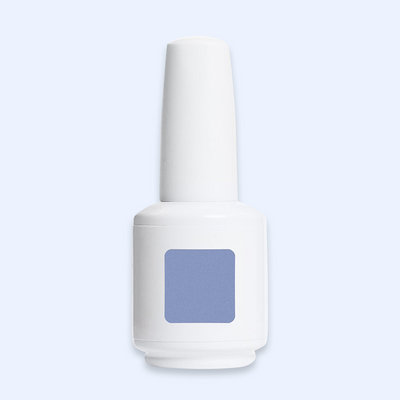 Color Gel Glimmer American Creator 15ml com amostra azul lavanda acinzentado