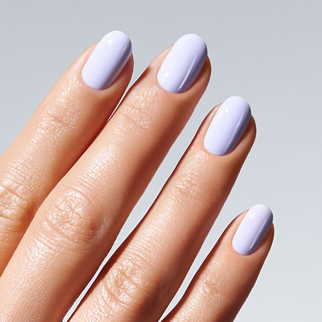 Unhas com Color Gel Lilac American Creator lilás claro brilhante