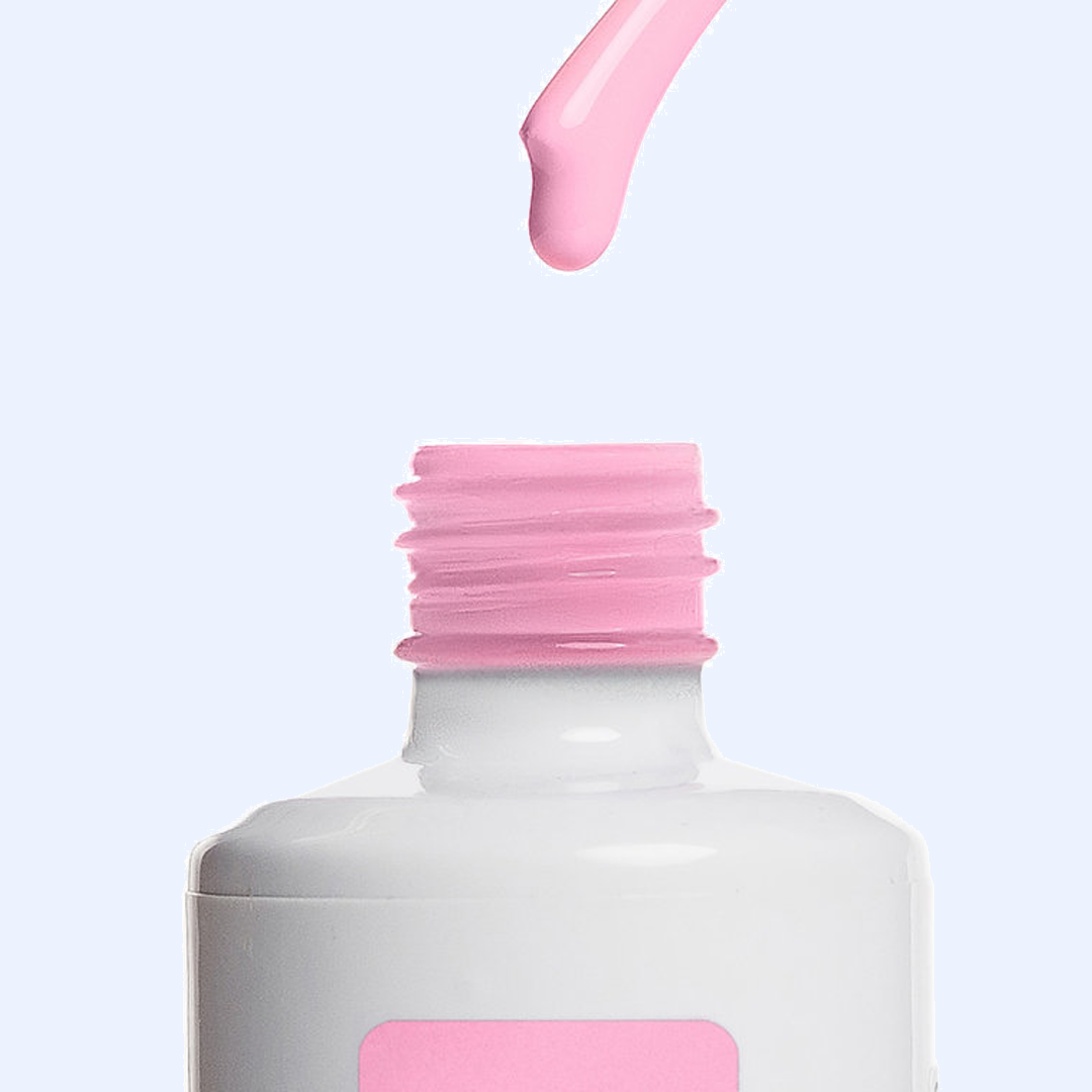 Color Gel Powder American Creator textura rosa pastel delicado no aplicador