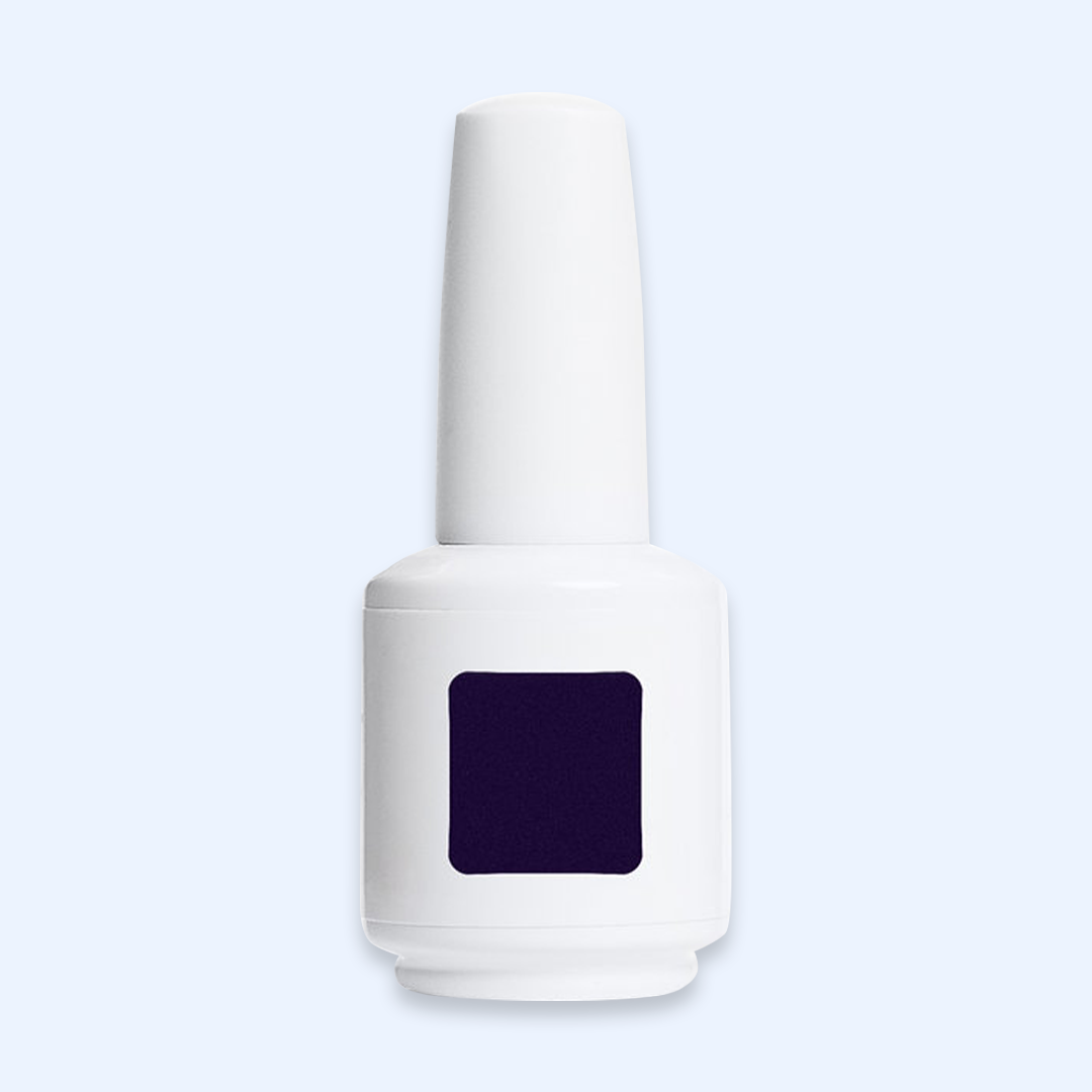 Color Gel Raven American Creator 15ml frasco com amostra roxo escuro intenso