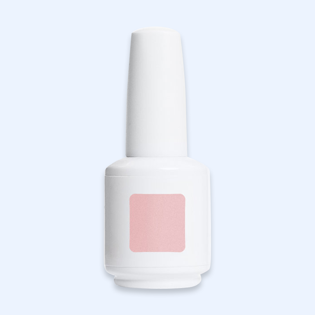 Color Gel Require American Creator 15ml frasco com amostra rosa leitoso claro
